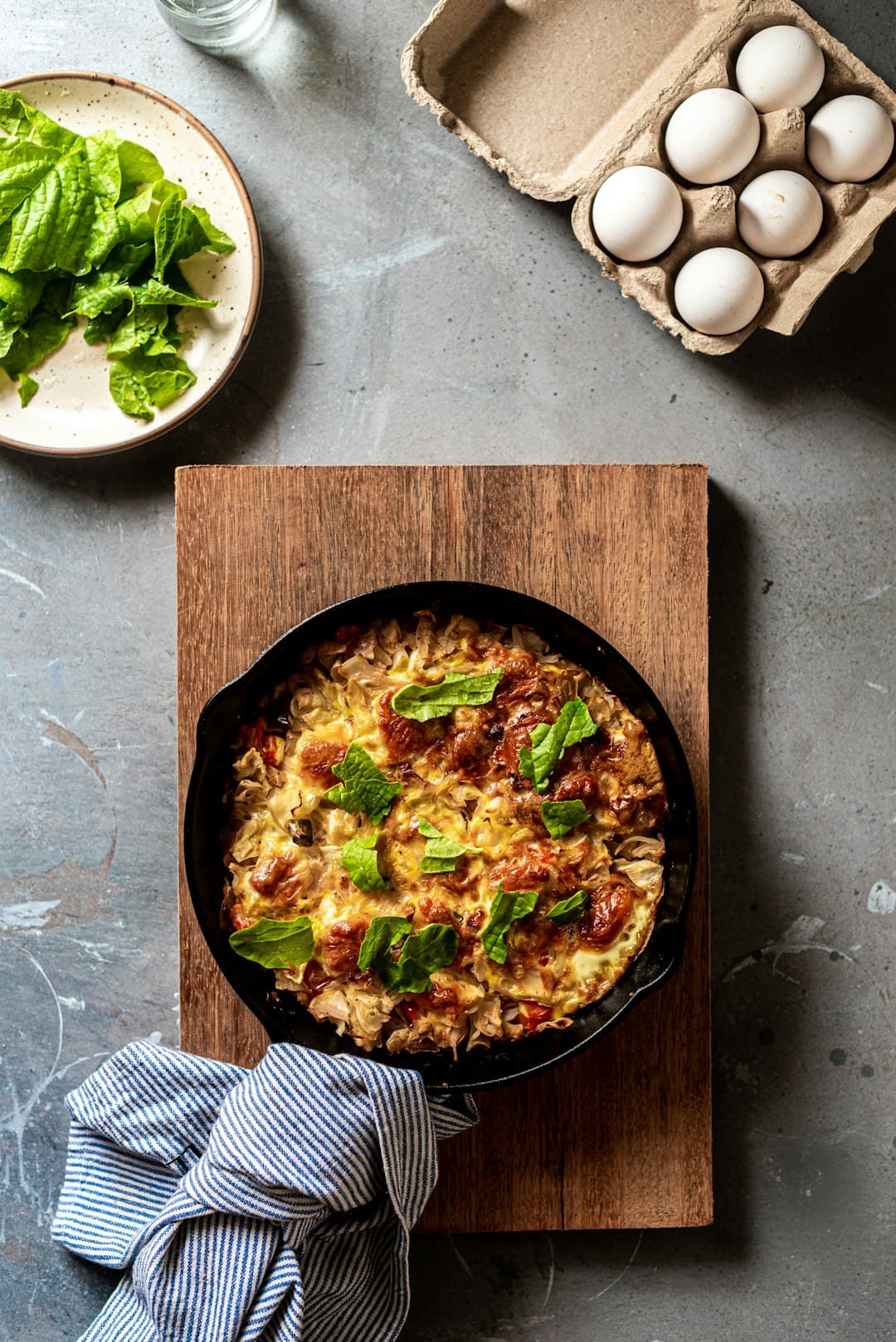 Spinach and Feta Frittata